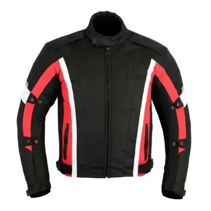 Armored Textile Motorcycle Jacket