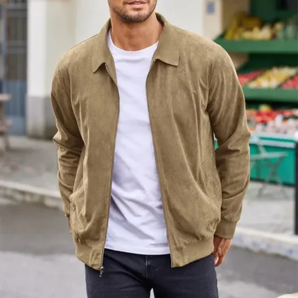 Men's Vintage Suede Jacket