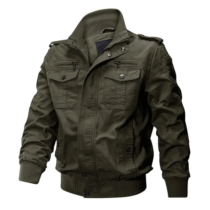 military bomber jacket