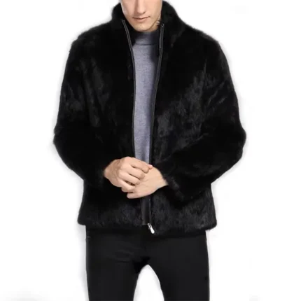 Men's Luxury Fur Jacket