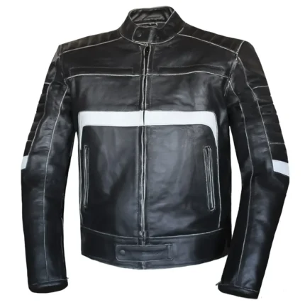 Men's Motorcycle Leather Jacket