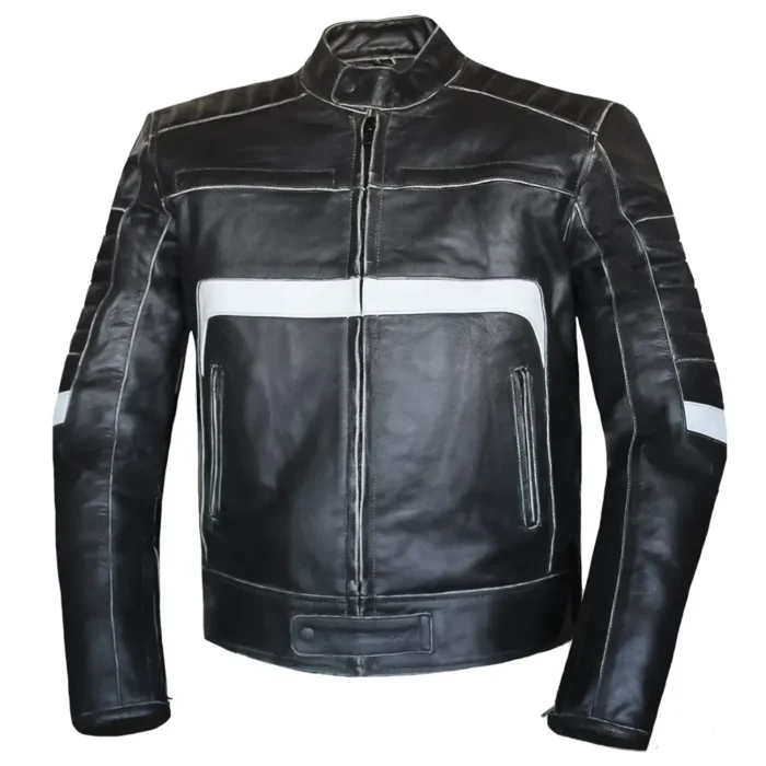 Men's Motorcycle Leather Jacket