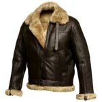 Men's Shearling Bomber Jacket