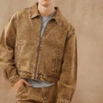 Men's Cropped Denim Jacket