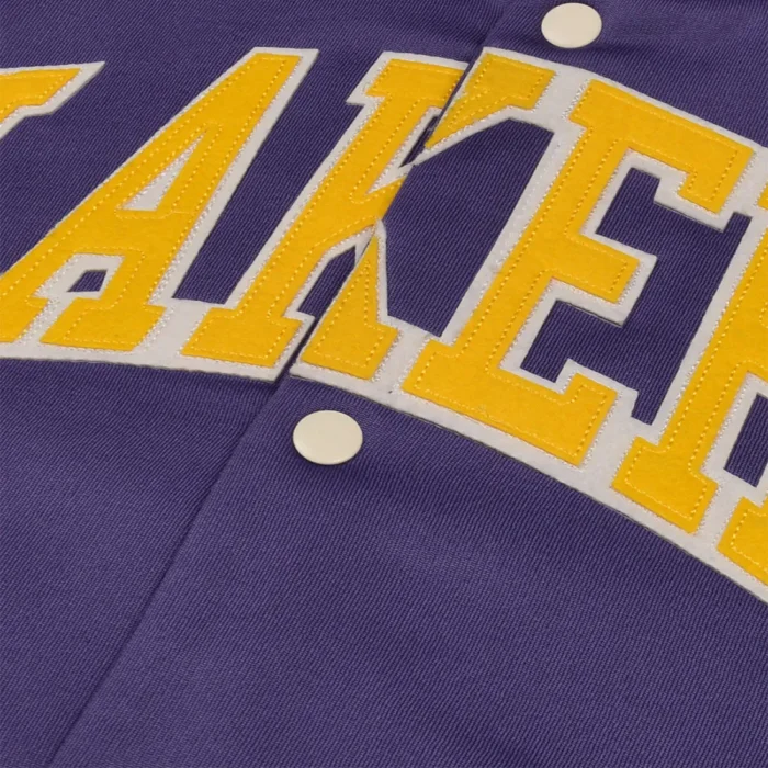 NBA Lakers Letterman Jacket