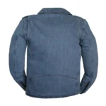 Unisex Zippered Denim Jacket