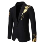 men's floral blazer jacket
