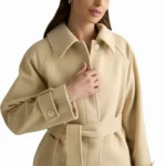Wool Belted Coat