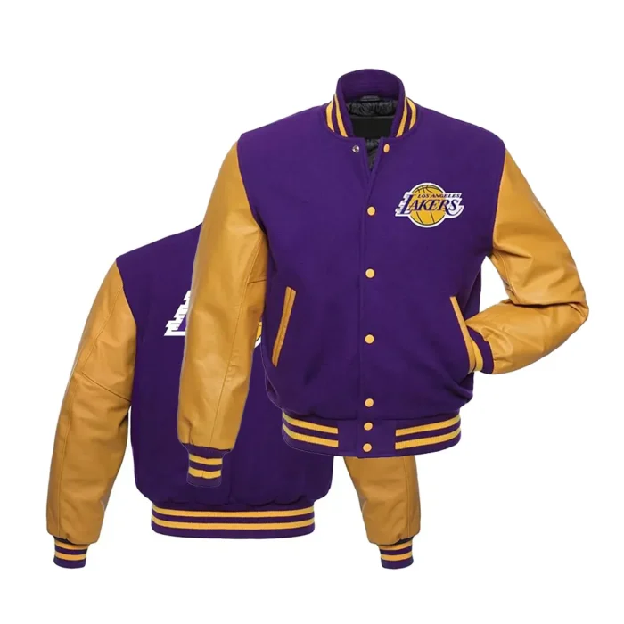 Lakers Letterman Bomber Jacket