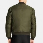 Men's Satin Bomber Jacket