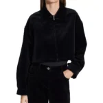 Women's Cropped Zip Jacket