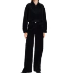 Velvet Cropped Jacket