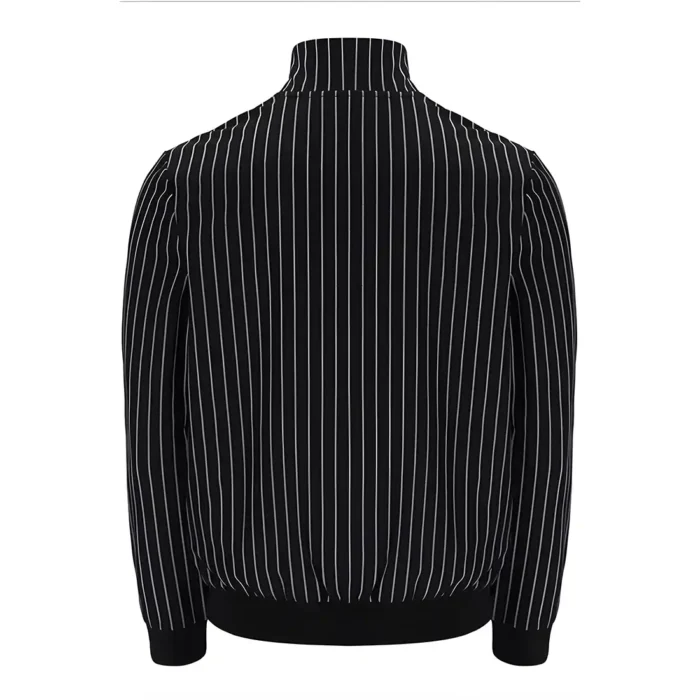 Black Pinstripe Jacket