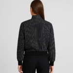Black Pinstripe Jacket
