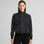 Black Pinstripe Jacket
