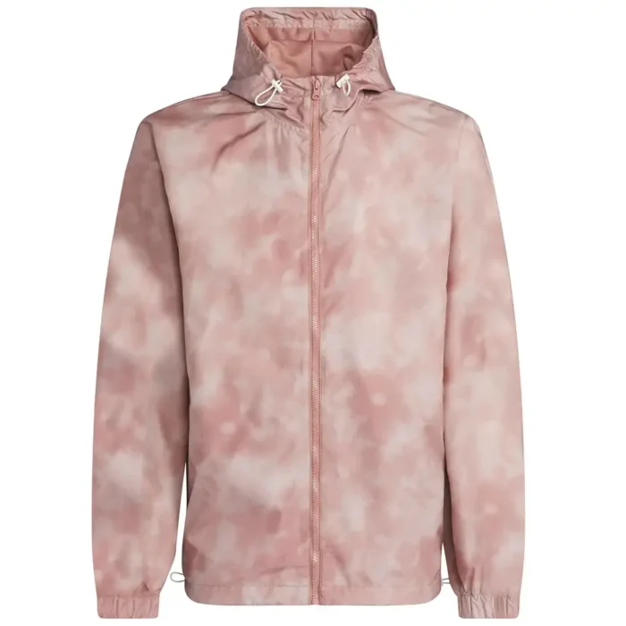 Women's Pink Hooded Track Jacket