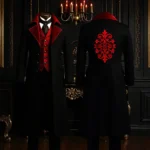 Men's Gothic Wedding Suit