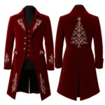 red Christmas suit
