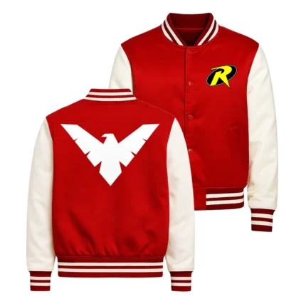 robin varsity jacket