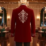 Winter embroidered coat