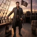 Calico Jack Pirate Cosplay Coat