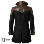 Men's Pirate Captain Coat, Steampunk Gothic Long Jacket, Renaissance Medieval Costume, Victorian Frock Coat, LARP Ren Faire Outfit