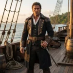 Pirate Captain Cosplay Trench