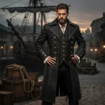 Rugged Pirate Duster Coat