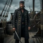 Rugged Pirate Duster Coat