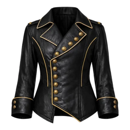 Women's Pirate Leather Jacket