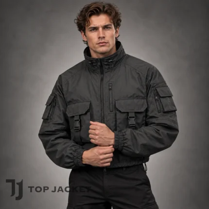 Men’s Cropped Cargo Jacket