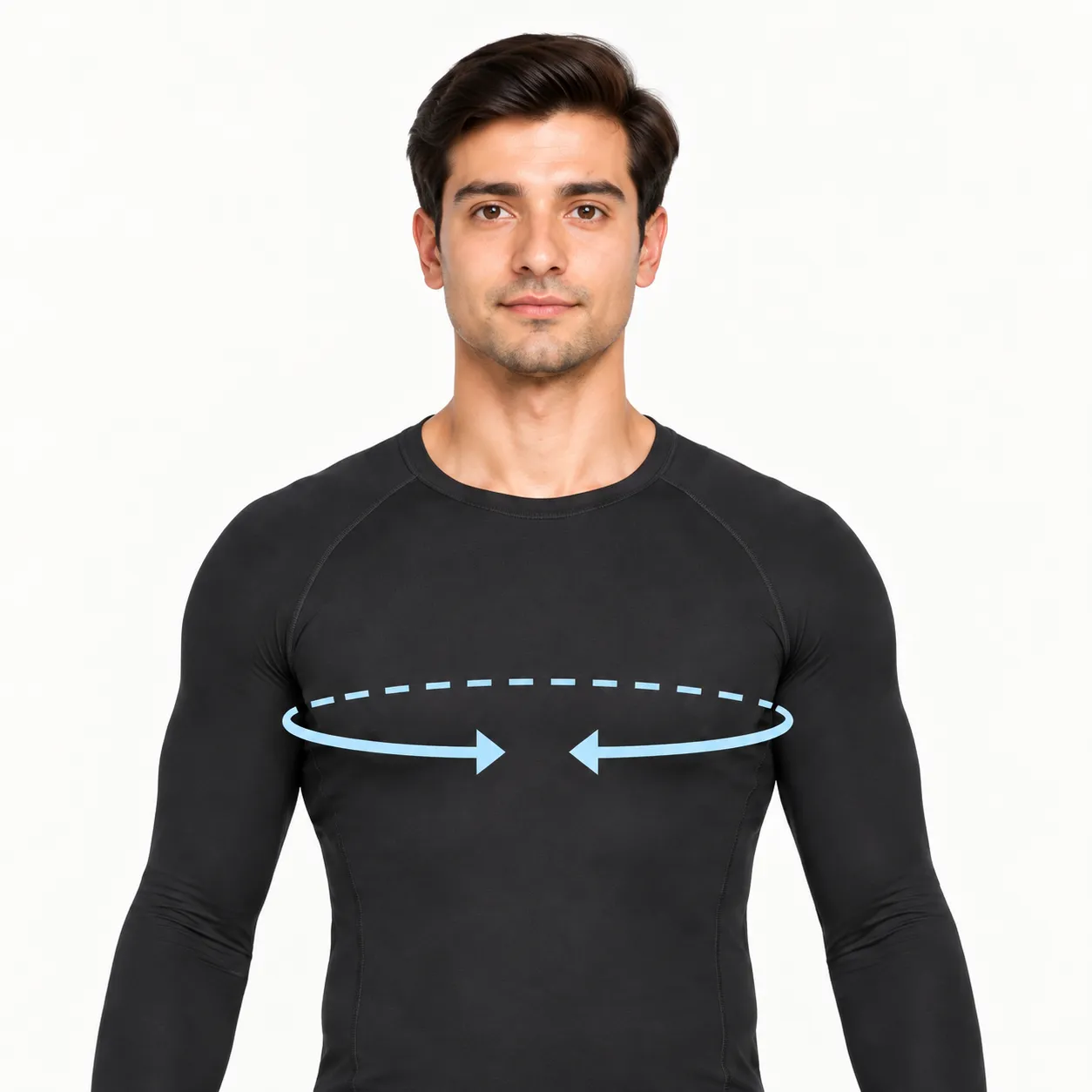 How to measure chest circumference