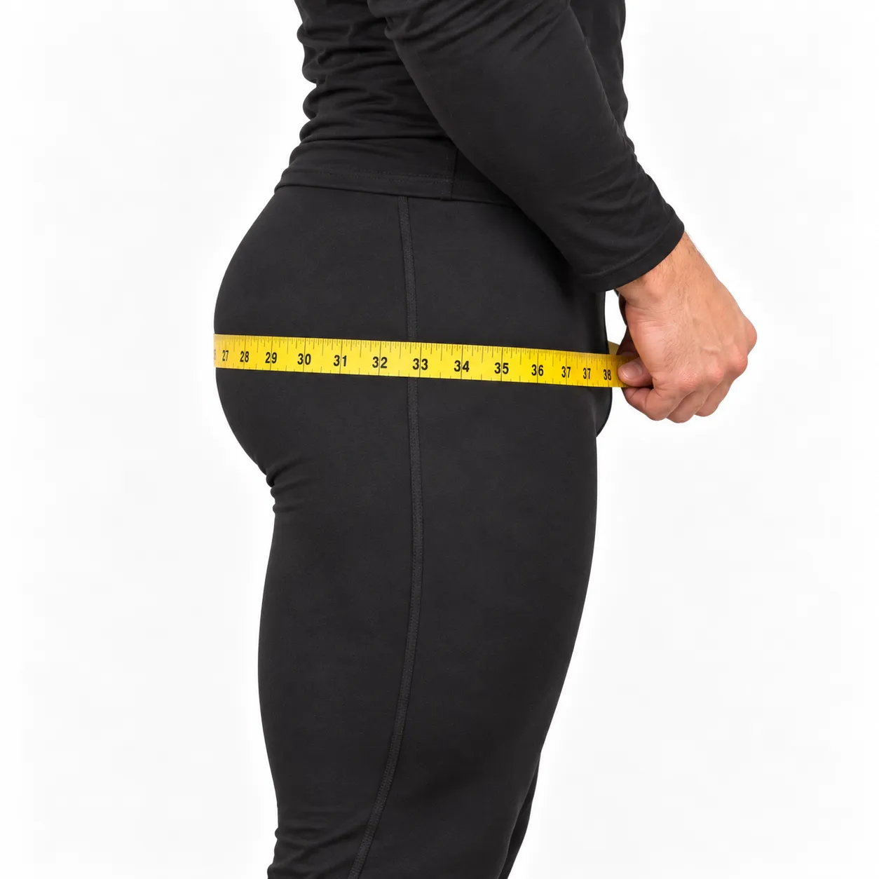 How to measure hips circumference