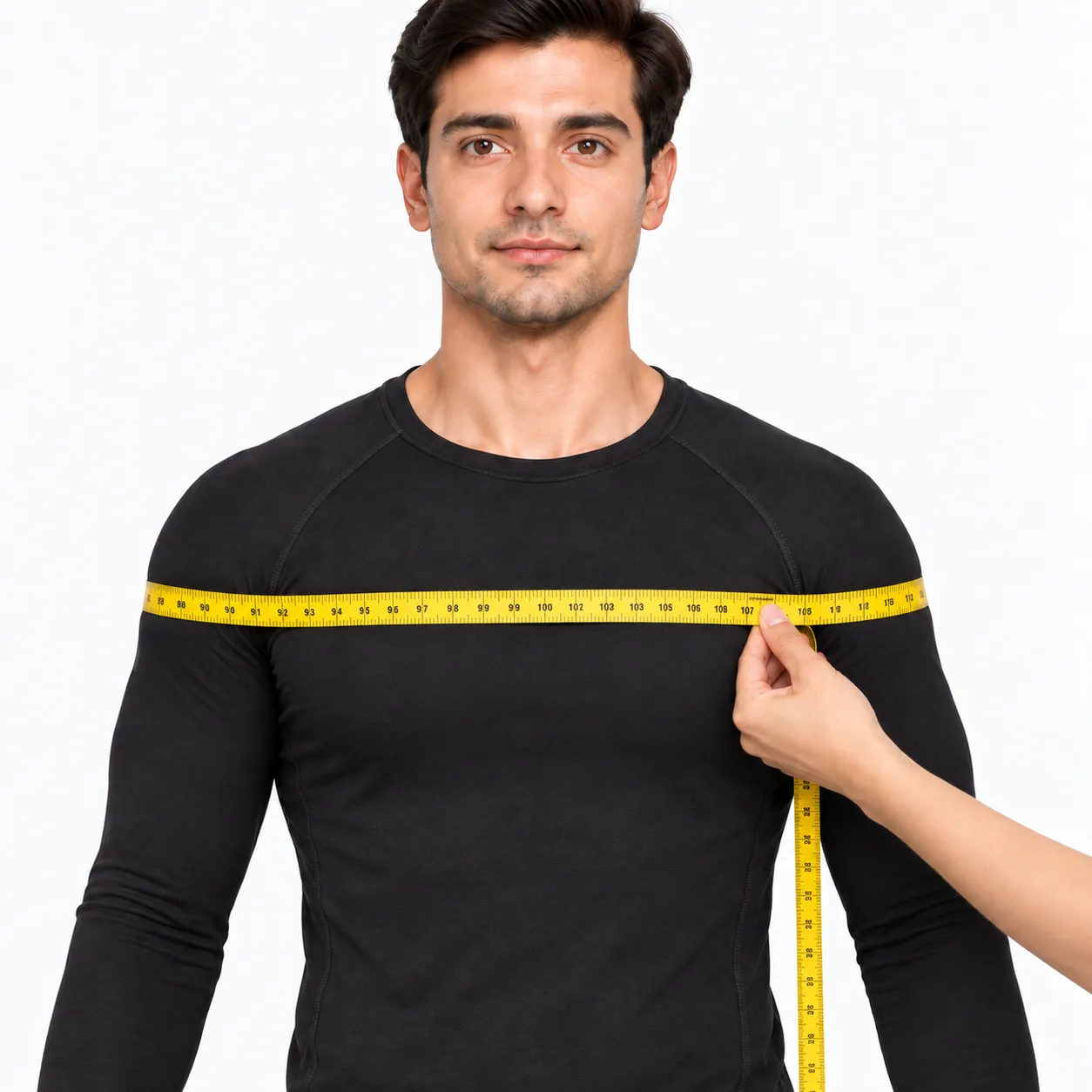 How to measure overarm circumference