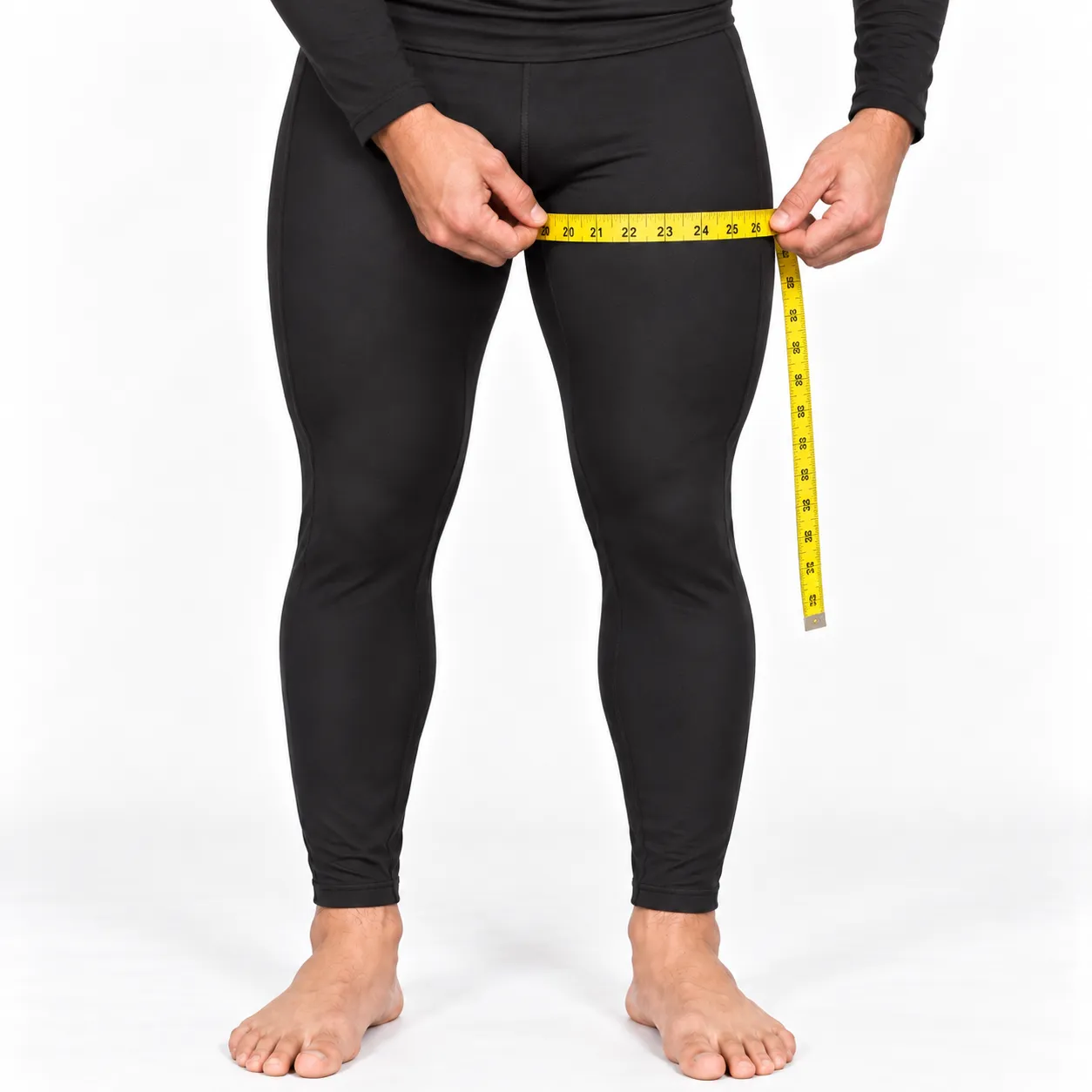 How to measure thigh circumference